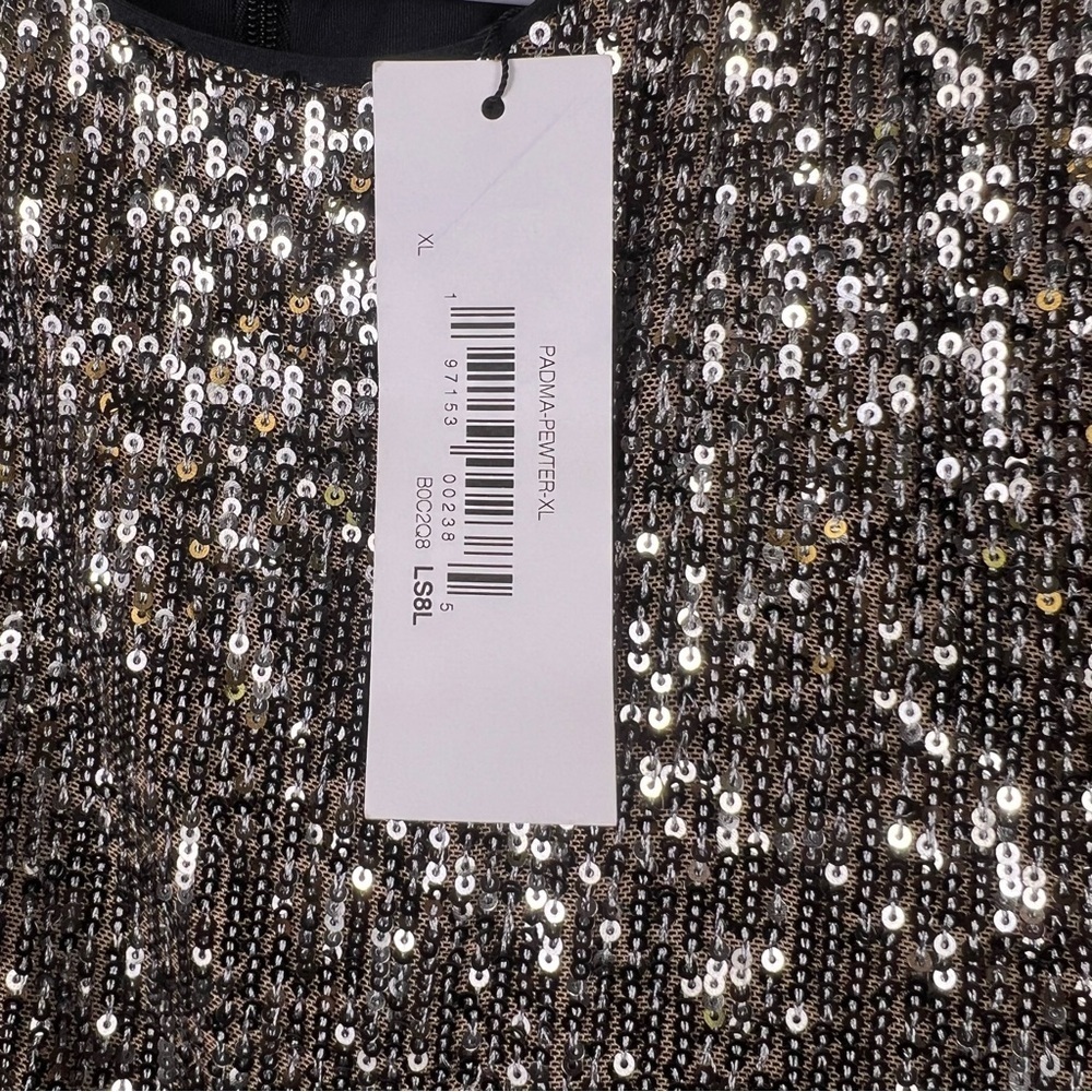 The Drop Women's Padma Cut-Out Sequin Midi Dress - Picture 9 of 15